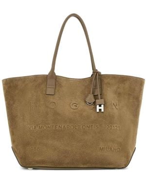Hogan Borsa Tote Media - Neutro