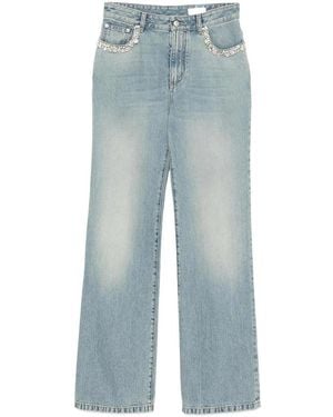 McQueen Jean Droit - Bleu