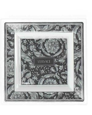Versace Decorative Serving Plate Baroque - Grey