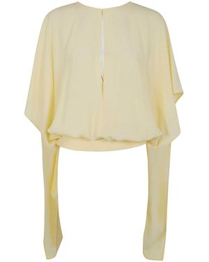 Blumarine Marocaine Top - Yellow