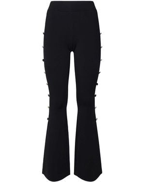 Versace Jeans Couture Flared Trousers - Black