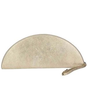 Maison Margiela Big Halfmoon Pouch - Natural