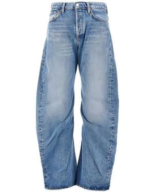 Agolde Schlagjeans - Blau