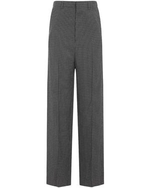 Balenciaga Large Tailored Trousers - Grey