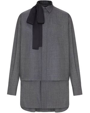 Sacai Suiting Dress - Gray