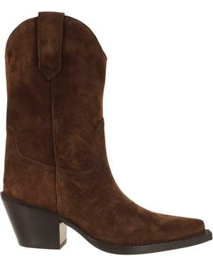 Paris Texas Dakota Midcalf Boot 60 - Brown