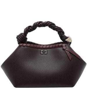 Ganni Small Bou Tresse Handbag - Brown