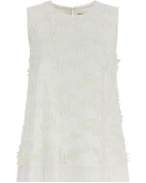 P.A.R.O.S.H. Cubo26 Blouse - White