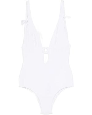 Fisico Ring Swim Suit - White