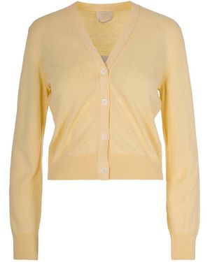 A.P.C. V-Neck Sweater - Yellow