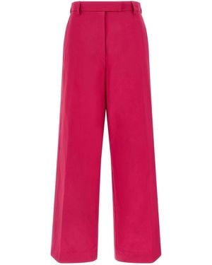 Dries Van Noten Penn Satin Tailored Pants