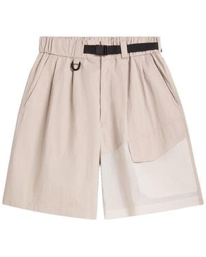 Y-3 Belted Shorts - Natural
