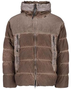 C.P. Company Padded Down Jacket - Brown