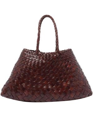 Dragon Diffusion Santa Croce Shoulder Bag - Brown