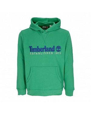 Timberland Hoodie With Front Logo - Green