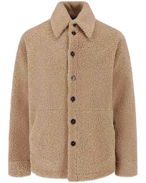 Dolce & Gabbana Shearling Jacket - Natural