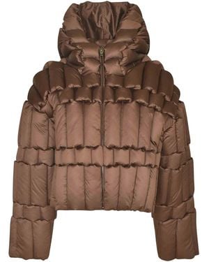RAXXY Puffer Jacket - Brown