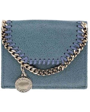 Stella McCartney Portafoglio Falabella - Blu
