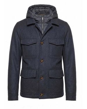Moorer 'Monti' Jacket - Blue