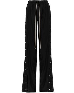 Rick Owens Wide Pusher Trousers - Black