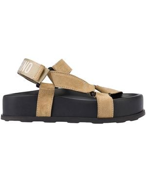 Moschino Logo Sandal - Blue