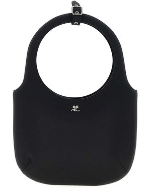 Courreges Holy Handbag - Black