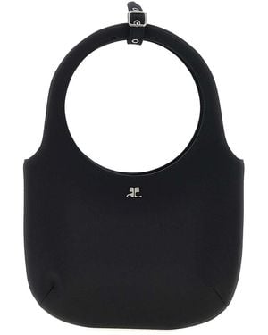 Courreges Holy Handbag - Black