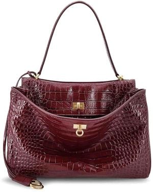 Balenciaga Rodeo Shoulder Bag - Purple