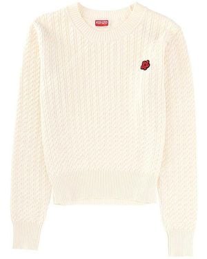 KENZO Boke Flower Jersey - Natural