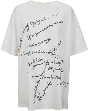 Yohji Yamamoto T-Shirt - White