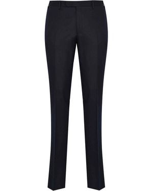 Corneliani Wool Blend Pants - Blue