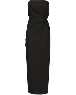 Max Mara Bustier Dress - Black