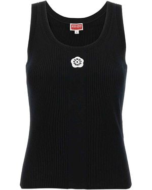 KENZO Sleeveless Tops - Black