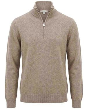 Malo Cashmere V Neck - Grey