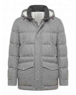 Brunello Cucinelli Padded Jacket - Gray