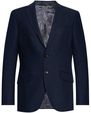 Etro Jacket Roma Jersey - Blue