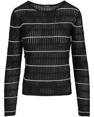 Max Mara Fitted Wool Jumper And Set - Black
