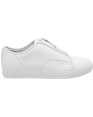 Lanvin Dbb1 Zip Sneakers - White