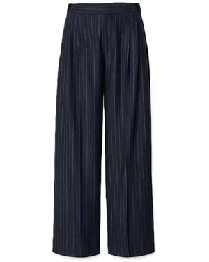 Rag & Bone Pants Lawrence Tailored Pantbe - Blue