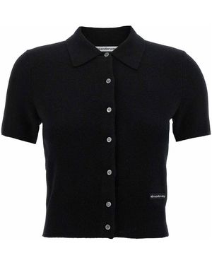 T By Alexander Wang Cárdigan - Negro