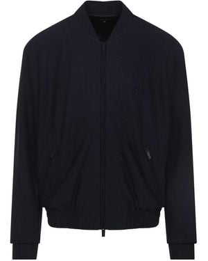 Giorgio Armani Blouson Jacket - Blue
