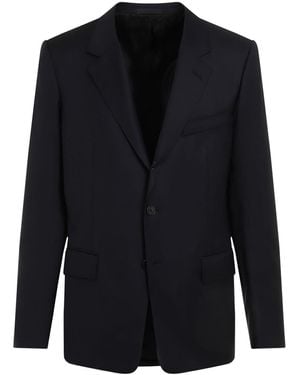 Lanvin Single Breasted Tailored Jacket - Black