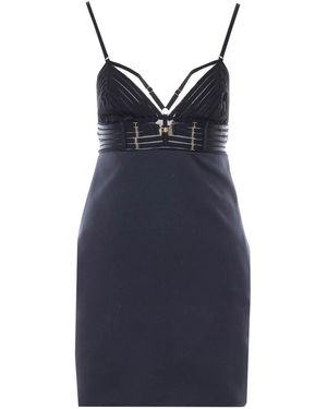 Elisabetta Franchi Twinset Short Dress - Blue