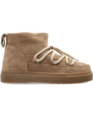 Inuikii Leather Ankle Boots - Brown