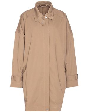 TOTEME Oversized Trench Jacket - Natural