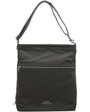 A.P.C. Archive Crossbody Bag - Black