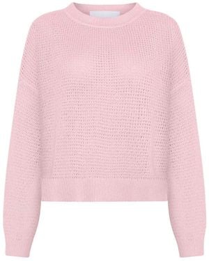 EMERSON RENALDI Crew Neck Jumper - Pink