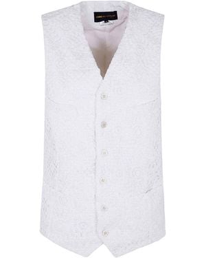 Comme des Garçons Gilet Classico - Bianco