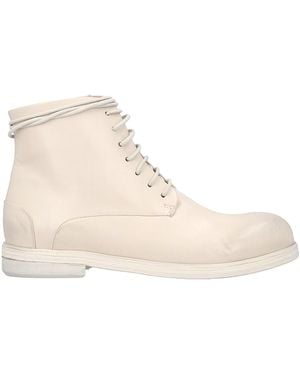Marsèll Zucca Media Ankle Boots - Natural