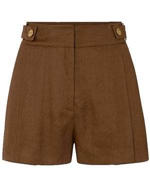 Elisabetta Franchi Trousers - Brown